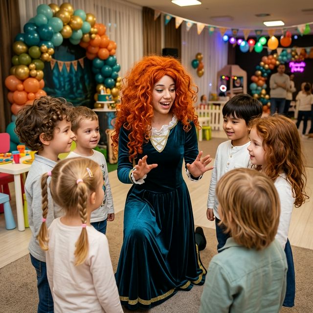 Animator Merida pentru petreceri copii marca Superparty în Pantelimon