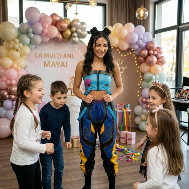 Animator Modern Dancer pentru petreceri copii marca Superparty în Magurele