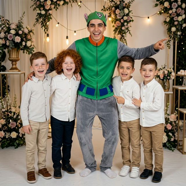 Animator Sopi Gekko pentru petreceri copii marca Superparty în Bragadiru